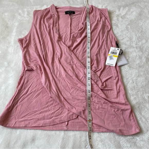 1. State Blush Pink Sleeveless Blouse size M NWT - Picture 8 of 8